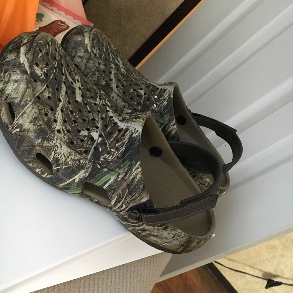 Camo Crocs